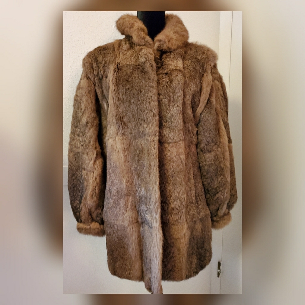 Berman's Beautiful Vintage Rabbit Fur Coat